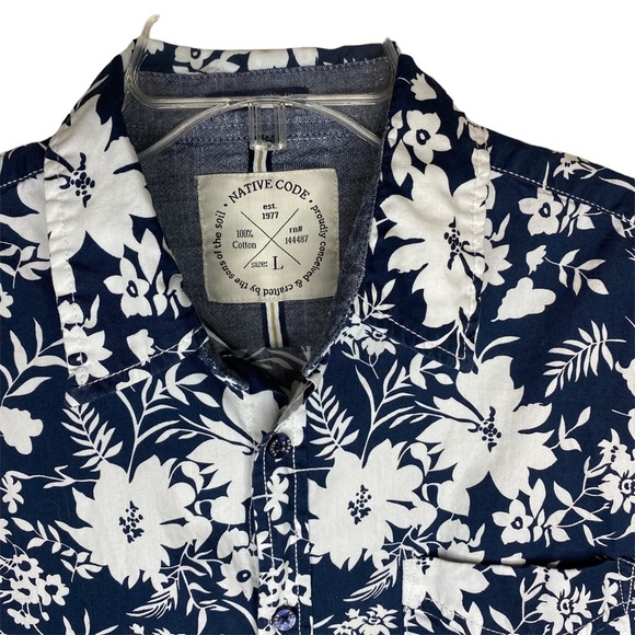 Native Code Hawaiian Shirt - Picture 2 of 5